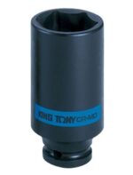 Головка торцевая ударная глубокая шестигранная 1/2", 19 мм, KING TONY 443519M — изображение 2
