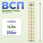 Вышка-тура Промышленник ВСП 1.2х2.0, 14.8 м ver. 2.0