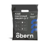 Obern Клей для плитки Proff C1T 5кг (6/200)