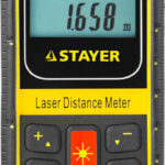 STAYER дальность 100 м, точность 2 мм, лазерный дальномер 34959 Professional