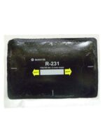 Пластырь кордовый радиальный R-231, 2 слоя корда, 110х155 мм, упаковка 10 штук, Rossvik. — изображение 2