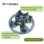 Фиксатор арматуры  Промышленник площадка для фиксаторов на сыпучий грунт упаковка 500 шт. — изображение 3
