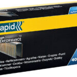 RAPID тип 55 (C / 14 / 606), 30 мм, 4000 шт., супертвердые, закаленные, скобы узкие 466301040