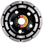 Чашка алмазная зачистная, 125 мм, двухрядная
