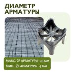 Фиксатор арматуры  Промышленник опора 20/25/30/35 упаковка 1000 шт. — изображение 7