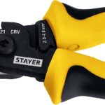 STAYER XM-21 резка d 14мм, зачистка 0.75–25мм2, кримпер 2.5мм2, плоскогубцы 210мм, Многофункциональные клещи (23342-21)