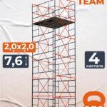 Вышка-тура TeaM ВСП 2.0х2.0, 7.6 м