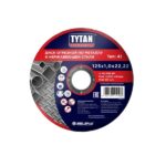 Диск отрезной по металлу и нержавеющей стали 125х1,0х22,22 Tytan Professional