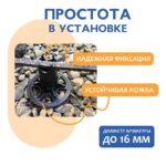 Фиксатор арматуры  Промышленник стульчик под сыпучий грунт ФС 30 250 шт. — изображение 7