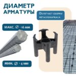 Фиксатор арматуры Промышленник  стульчик 35 упаковка 1000 шт. — изображение 5
