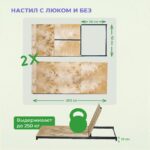 Вышка-тура Промышленник ВСП 1.2х2.0, 12.4 м ver. 2.0 — изображение 4