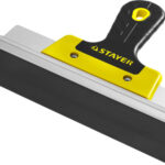 STAYER фасадный, 250 мм, анодированный, двухкомпонентная рукоятка, шпатель фасадный 10045-25