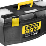 STAYER 610 х 320 х 300 мм (24"), пластиковый, ящик для инструментов VEGA-21 38105-21_z03