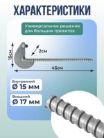 Анкер торцевой для опалубки Промышленник Ø 15 мм /17 мм оцинкованный — изображение 2