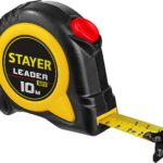 STAYER 10 м х 25 мм, автостопом, ударостойкий, обрезиненный корпус, рулетка 3402-10-25