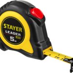 STAYER 5 м х 19 мм, автостопом, ударостойкий, обрезиненный корпус, рулетка 3402-05-19_z02