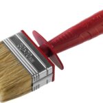 ЗУБР 3 х 7 см, светлая щетина, пластмассовый корпус, кисть - макловица УНИВЕРСАЛ 01825-07