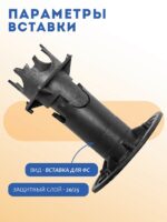 Фиксатор арматуры  Промышленник вставка для фиксатора 500 шт. — изображение 2