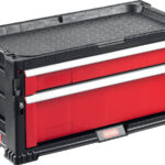 Keter 22", пластиковый, ящик с 2 выдвижными полками DRAWER-2 38382-2