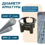 Фиксатор арматуры Промышленник стульчик 20 упаковка 1000 шт. — изображение 5