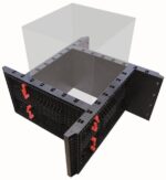Пластиковая опалубка для колонн переменного сечения Geoplast GEOSTAR