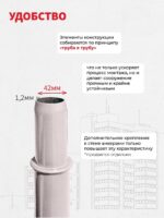 Леса строительные рамные ЛРСП 30 комплект 3x10 м — изображение 3