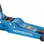 Домкрат N32035 NORDBERG низкопрофильный подкатной, 4 тонны, с резиновой насадкой, быстрый подъем