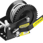 STAYER 0,7 т, 8 м, тяговая, тросовая, лебедка ручная барабанная MAXPull 43112-0.7