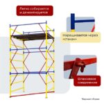 Вышка-тура Промышленник ВСЭ 1.2х2.0, 7.2 м ver. 2.0 — изображение 5