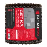 Базальтовая сетка кладочная FasadPro 25х25 мм 0,25х50 м 50/50 кН/м — изображение 2
