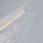 Профиль угловой ПВХ с армирующей сеткой Kolotek 8 см х 12 см 2,5 м