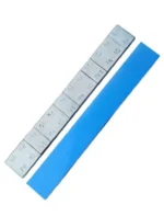 0095 Fe 50 Clipper Грузики для балансировки колес, самоклеющиеся, оцинкованные 60 гр. (4х5 г + 4х10 гр.) синий скотч (уп. 50  шт.) — изображение 2