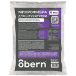 Obern Фиброволокно полипропиленовое 6мм для штукатурки 0,5 кг