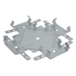 Соединитель для профиля одноуровневый (краб) оцинкованный П 60х27 мм 0,7 мм