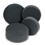 Финишная чёрная, мягкая губка 160х30 мм. FINISH-SCHWAMM SCHWARZ Koch Chemie