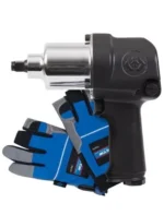Гайковерт пневматический ударный 1/2", 678 Нм, P33411-040Е KING TONY (+перчатки)