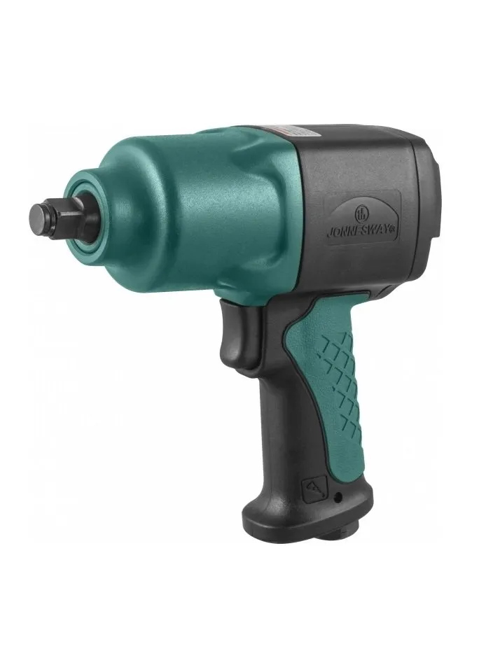 Гайковерт пневматический ударный композитный 1/2"DR 9500 об/мин, 1356 Нм Jonnesway JAI-1114 — изображение 1