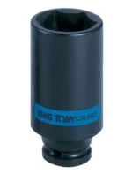 Головка торцевая ударная глубокая шестигранная 1/2", 22 мм, KING TONY 443522M