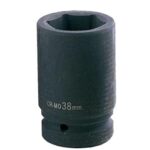 Головка торцевая ударная грузовая, длинная 1'' 38мм. Clipper LIS38D