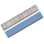 0052 Pb Clipper Грузики для балансировки колес, самоклеющиеся, свинцовые 60 гр. (4х5 г + 4х10 гр.) синий скотч (уп. 50 шт.)