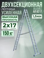 Лестница двухсекционная Alumet Ал 6217
