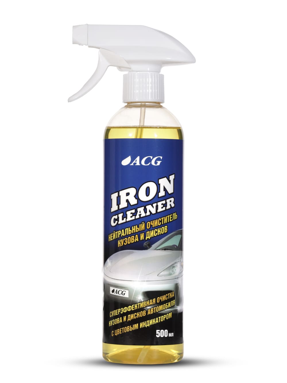 IRON CLEANER ACG 500 мл Очиститель нейтральный кузова и дисков с индикатором — изображение 1