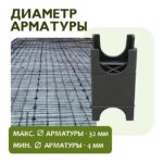 Фиксатор арматуры  Промышленник опора 60/70/80 упаковка 200 шт. — изображение 4