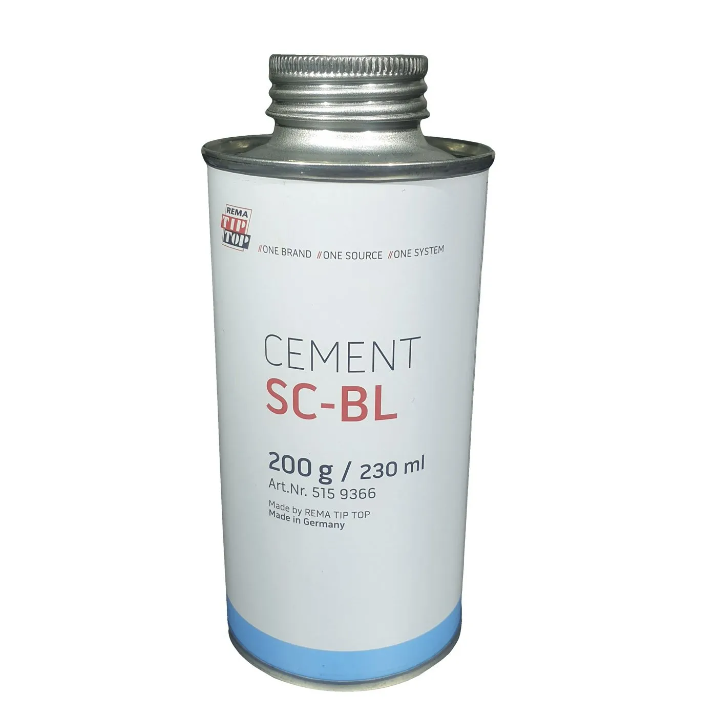 Клей-цемент синий CEMENT SC-BL 200 гр/230 мл Tip-top — изображение 1