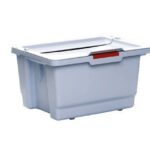 Контейнер для мопов 39x27,5x21 см с цветовым кодированием, серо-голубой Vileda Professional