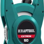 KRAFTOOL 50 м, геодезическая стальная мерная лента EXTREM 34185-50