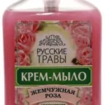 Крем-мыло жидкое с дозатором Жемчужная Роза 500 мл, Русские Травы,