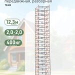 Вышка-тура TeaM ВСПР 2.0х2.0, 12.3 м