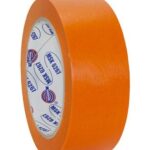 Лента  маскирующая оранжевая 50мм. длина 40 м. 80°С - 30 мин Eurocel MSK 6267/50