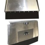 Движок 500x400 3-х бортовый с закаленной накладкой, нижнее крепление